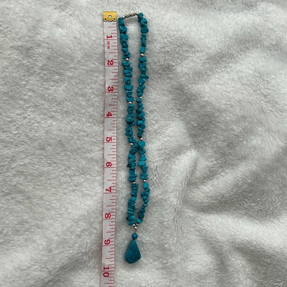 Blue Turquoise Necklace - Picture 2 of 8